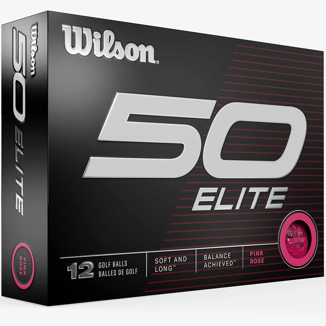 Wilson Staff Wilson 50 Elite Pink Golf Balls