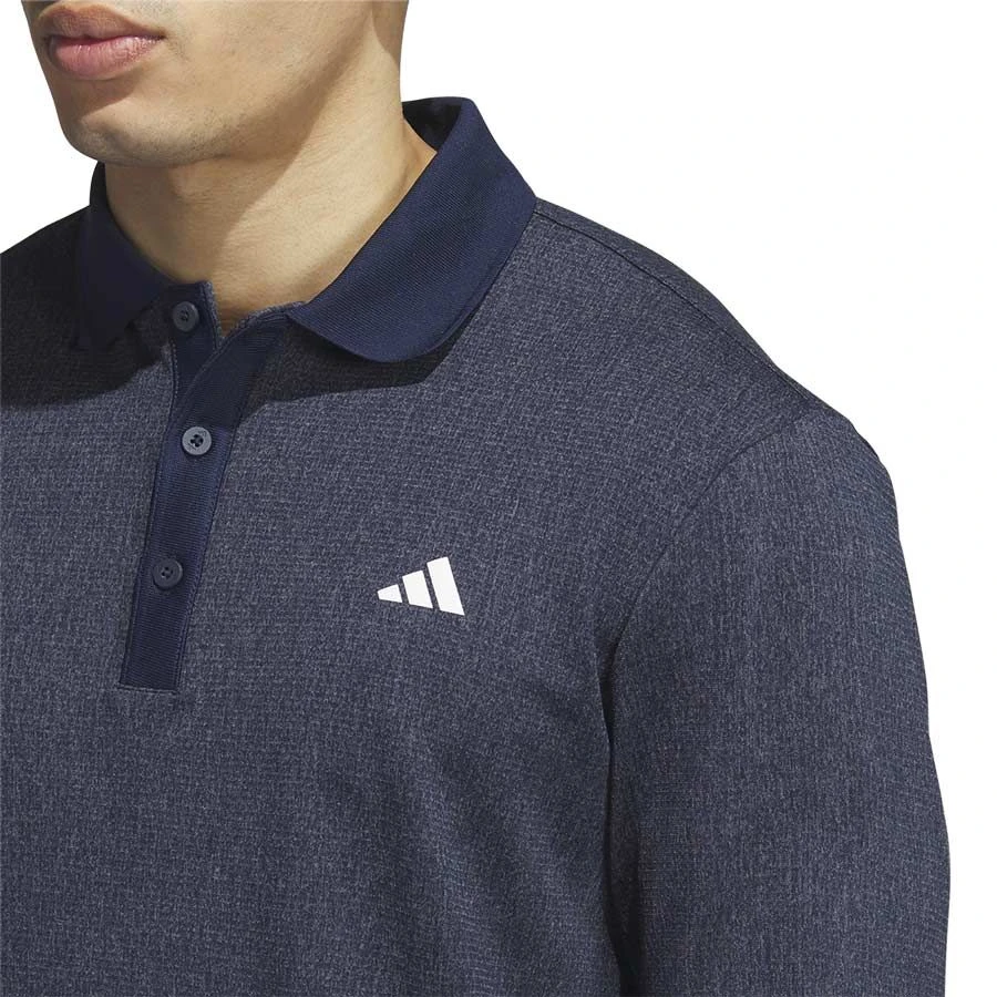 Adidas Essentials Long Sleeve Polo - Image 6