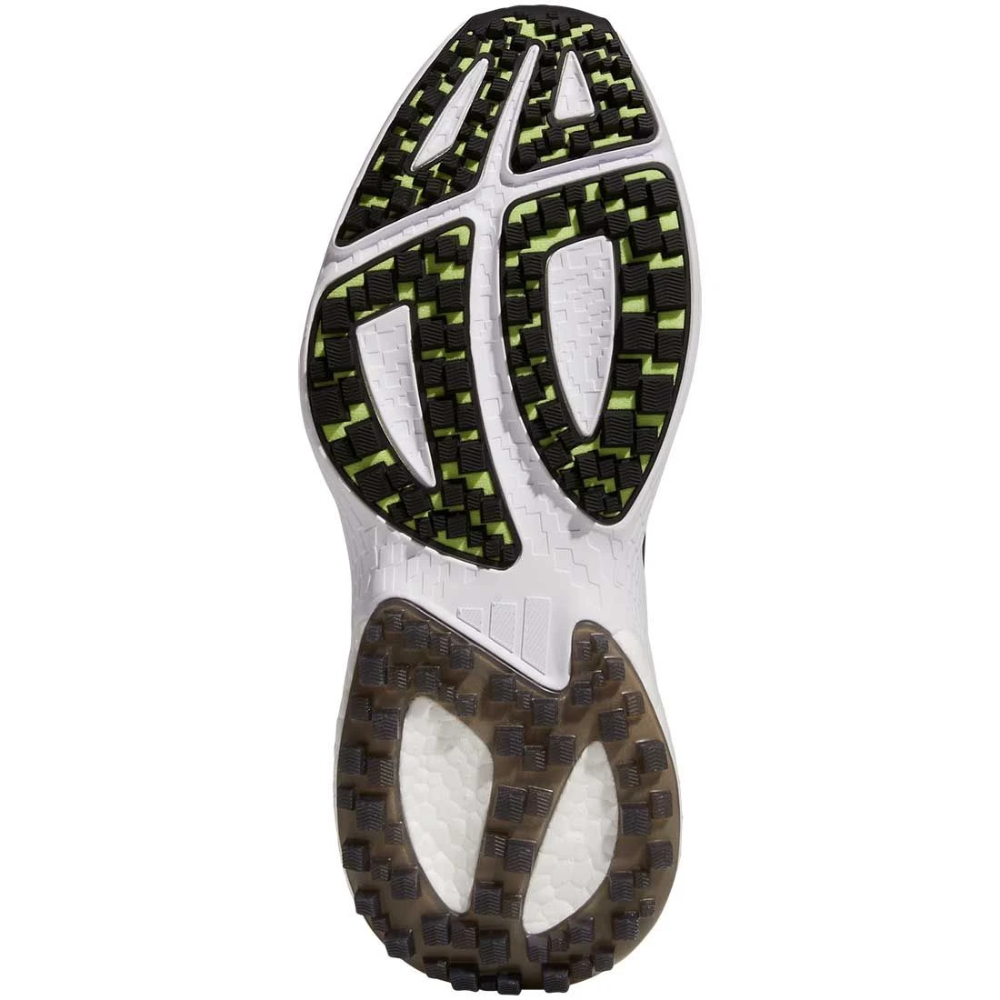 Adidas Solarmotion Golf Shoes Black/White/Pulse Lime - Image 2