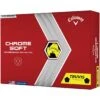 Callaway Chrome Soft Truvis Yellow/Black Golf Balls