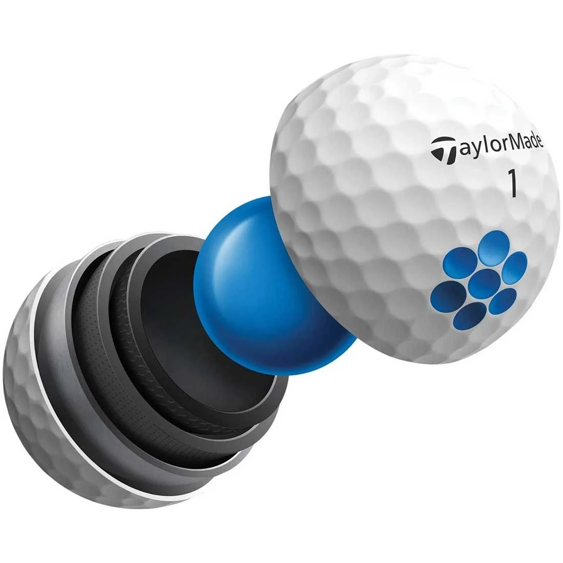 TaylorMade TP5 White Golf Balls - Image 4