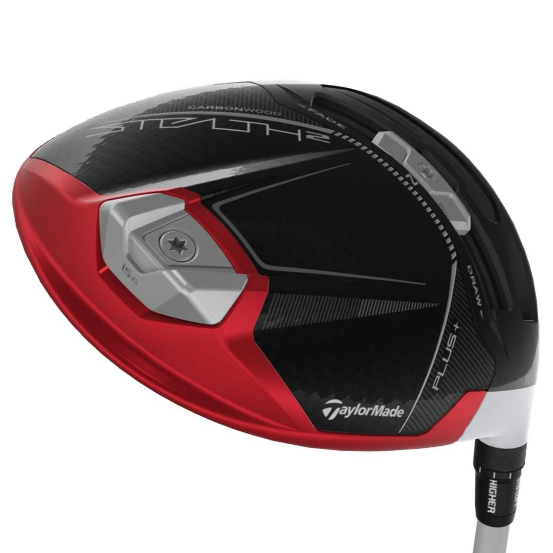 TaylorMade Stealth 2 Plus Red/White/Blue Driver - Image 5