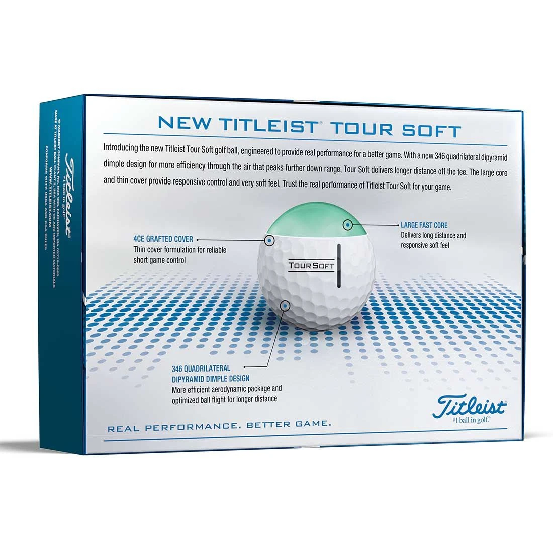 Titleist Tour Soft White Personalized Golf Balls - Image 4