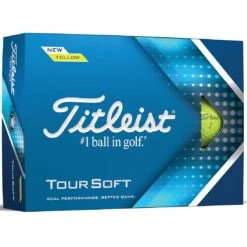 Titleist Tour Soft Yellow Golf Balls