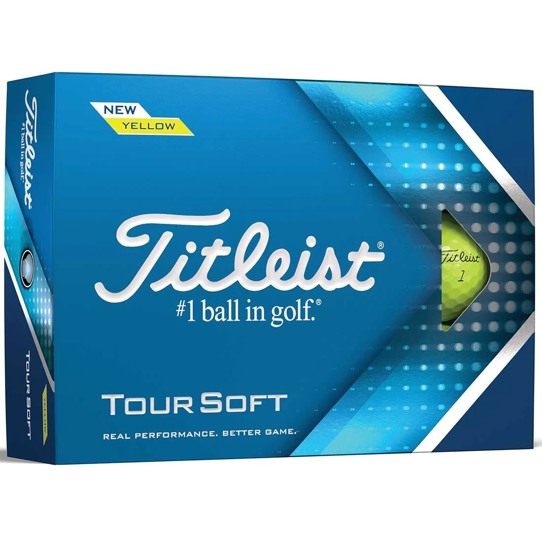 Titleist Tour Soft Yellow Golf Balls