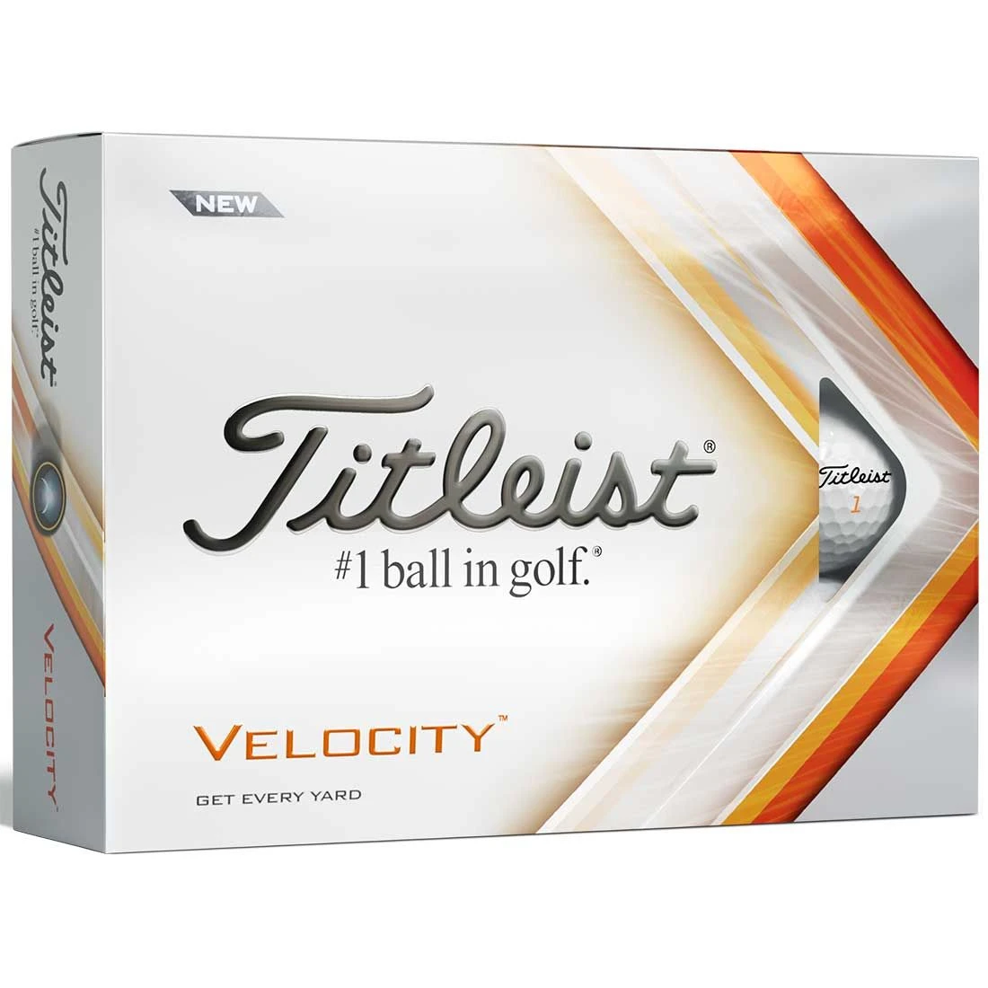 Titleist Velocity White Golf Balls
